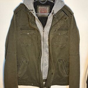 Levis Hooded Lined Jacket